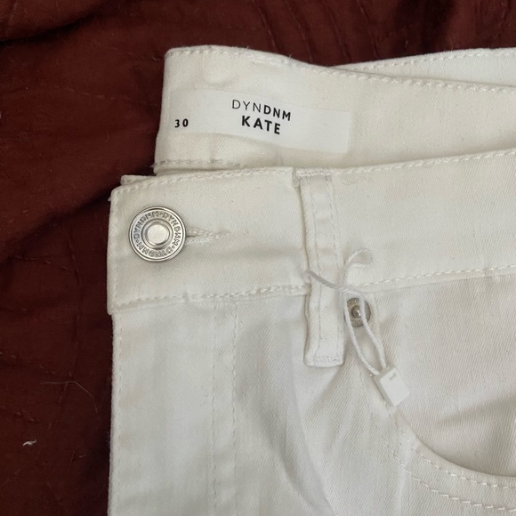 White dyndnm Kate jeans new without tags size 30 - Picture 3 of 3